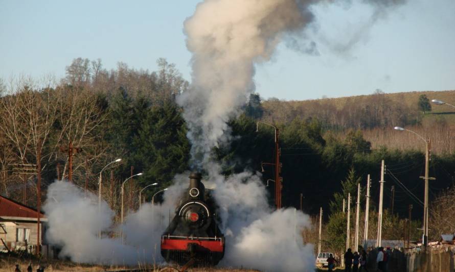 Tren El Valdiviano adelanta navidad con un viaje turístico