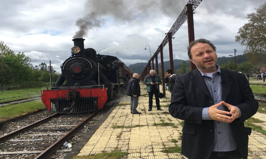 Senador De Urresti: "Es  muy positivo reactivar estudio de  Declaratoria Monumento Nacional Ramal Antilhue -Valdivia"