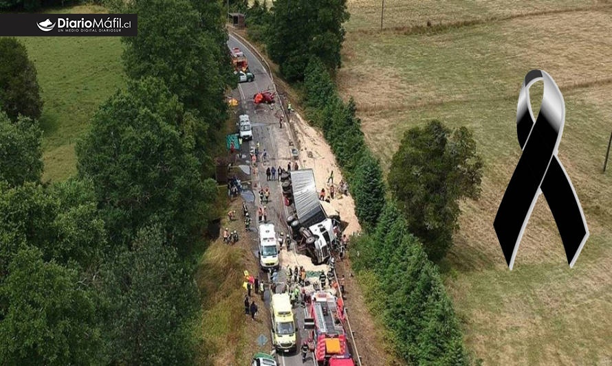 Municipalidad de Máfil decretó 6 días de duelo por trágico accidente