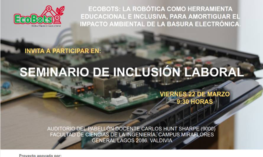 Discapacidad e inclusión laboral serán abordados por panel de expertas en seminario de Ingeniería UACh