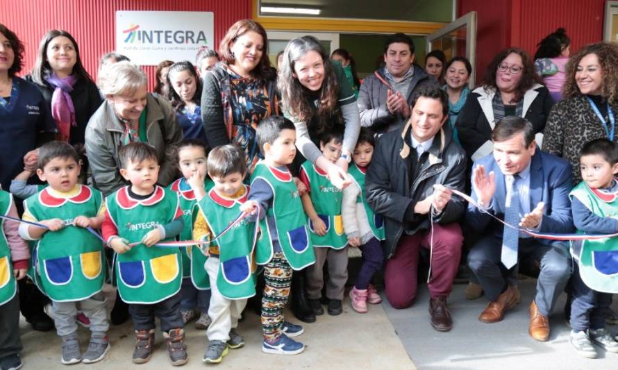 Fundación Integra inauguró nuevas dependencias de jardín infantil en Corral
