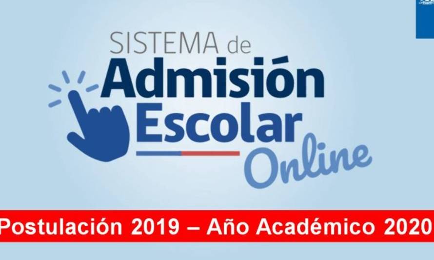 Llaman a no dejar para último momento postulación a Sistema de Admisión Escolar