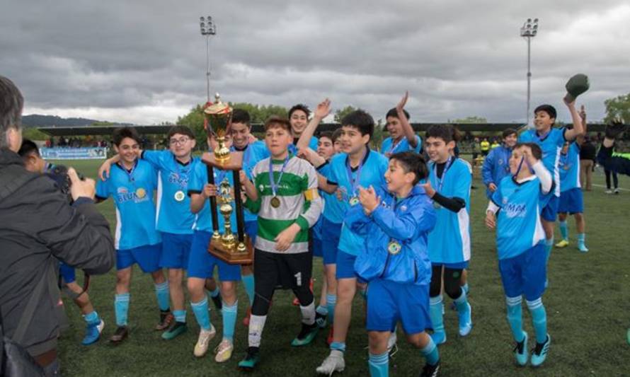 Eequipo sub 13 de Corral ganó el campeonato regional de fútbol ante Las Ánimas