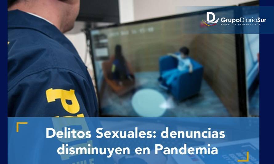 Los Ríos: Denuncias por delitos sexuales disminuyeron durante pandemia