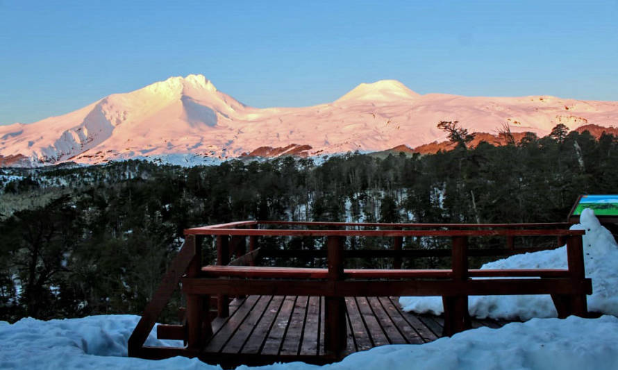 Cierran parcialmente Parque Nacional Villarrica Sur y Reserva Nacional Mocho Choshuenco