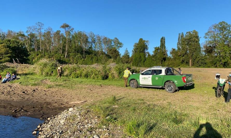 Encuentran cuerpo de hombre que se lanzó a las aguas del río Pilmaiquén