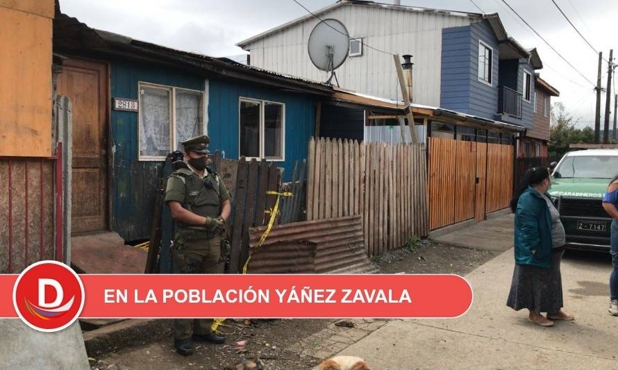 Detienen a sujeto que se parapetó en una casa tras intento de robo