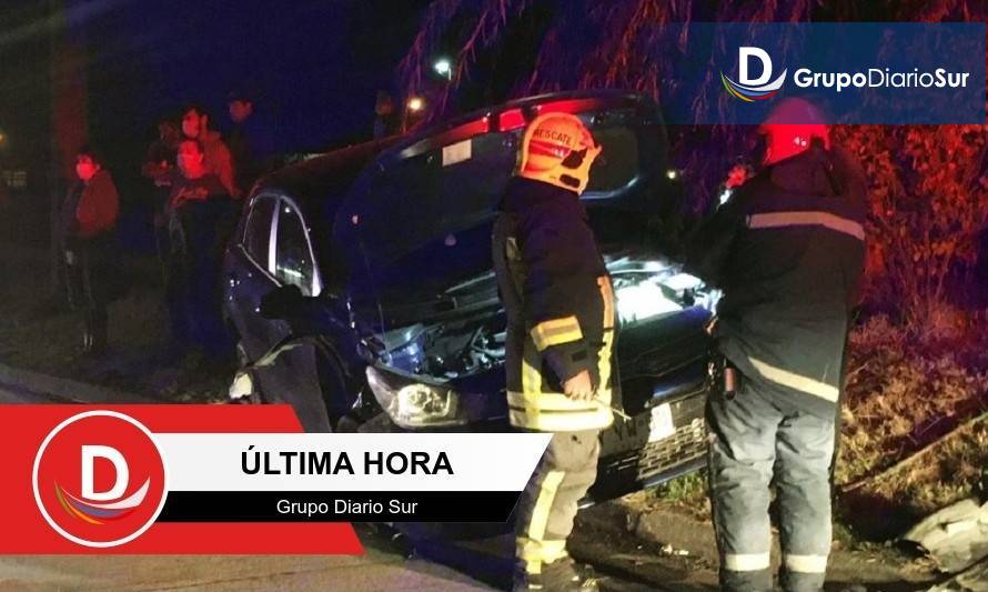 Alarma por accidente en Villa San Pedro de Los Lagos