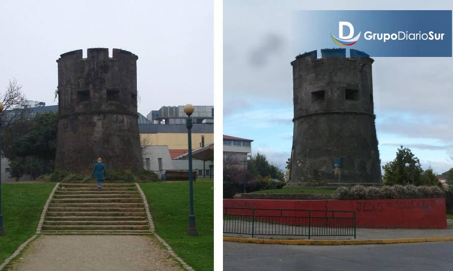 El mudo pasado de los torreones de Valdivia