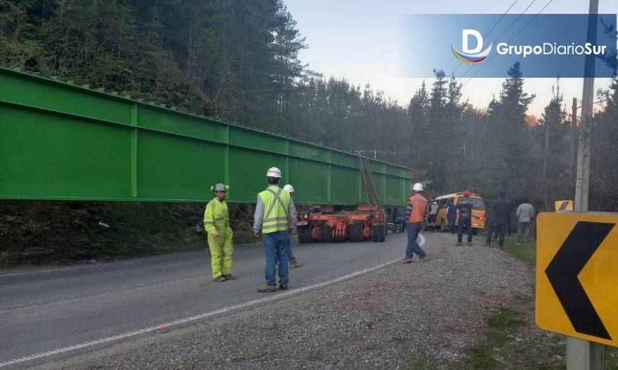 Precaución conductores: Ruta a Corral se encuentra cortada