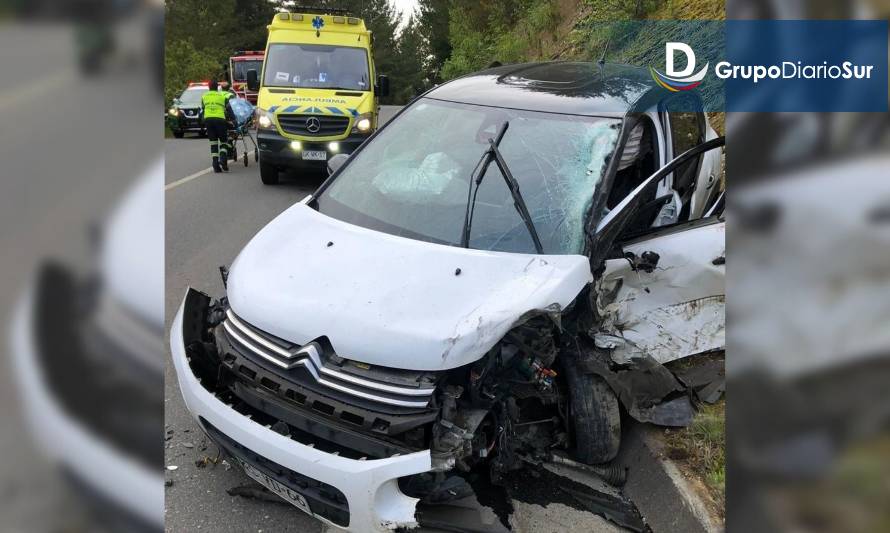 Tercer accidente en menos de una semana se produce en ruta Antilhue-Los Lagos