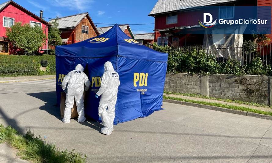 Investigan homicidio ocurrido en la vía pública en Panguipulli