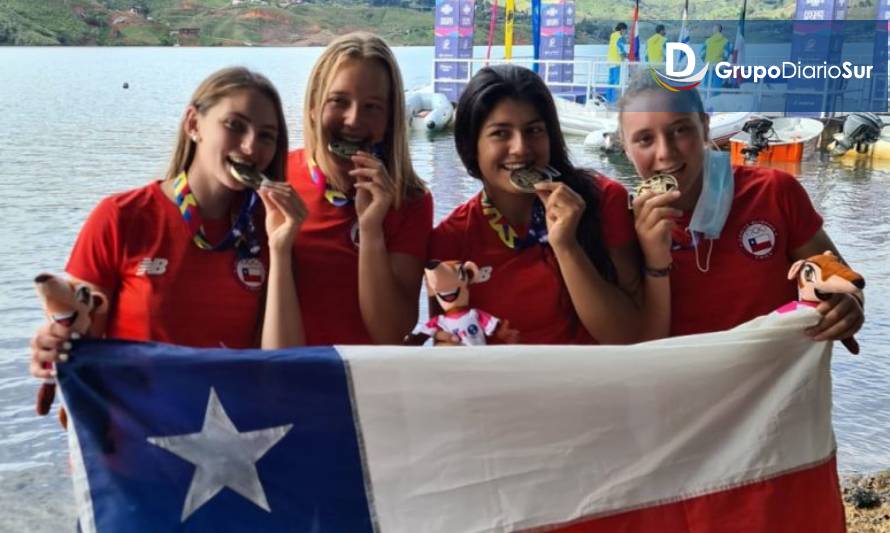 Cuatro femenino gana oro en el Panamericano Junior