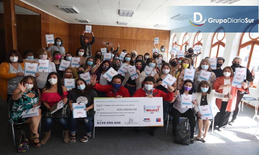 70 empresarios obtuvieron subsidio "Reactívate Belleza" en Los Ríos