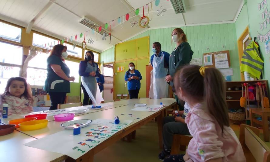 Seremi de Salud refuerza educación sanitaria a través de cuadrillas preescolares