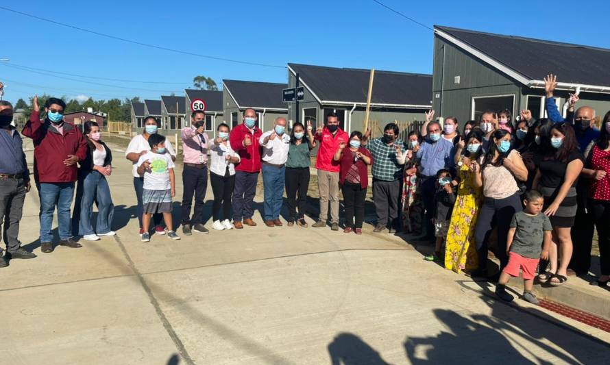 19 Familias recibieron su casa propia como un verdadero regalo de navidad