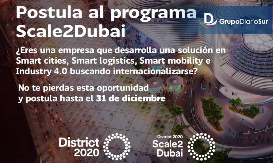 Invitan a pymes de Chile a participar de la expo Dubai 