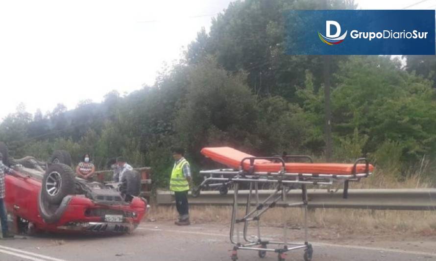 Maniobra de adelantamiento habría causado el accidente que dejó un fallecido en Lanco