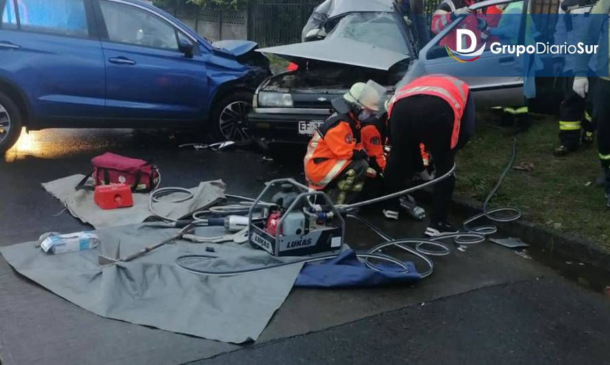 Accidente de tránsito se produjo en Río Bueno