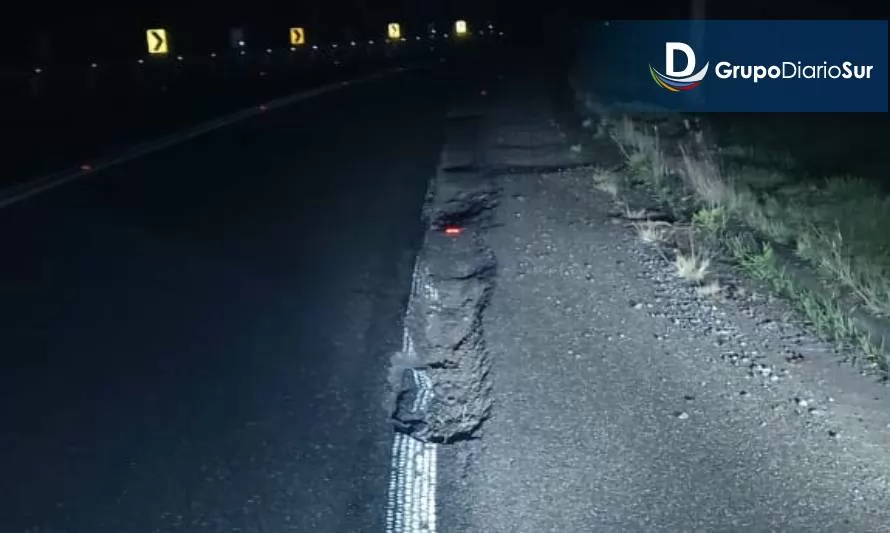 ¡Cuidado conductores!: Trampa mortal en ruta Valdivia-Paillaco