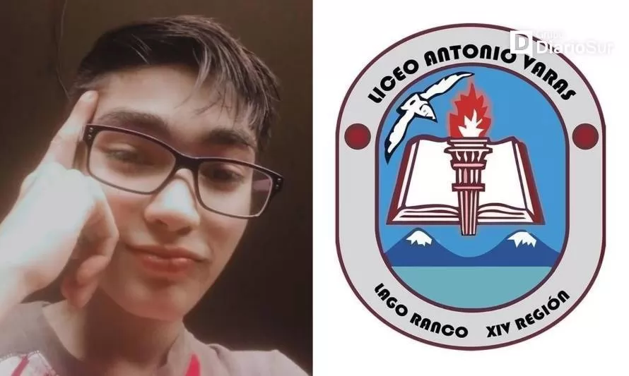 Pesar en Lago Ranco por fallecimiento de estudiante del Liceo Antonio Varas