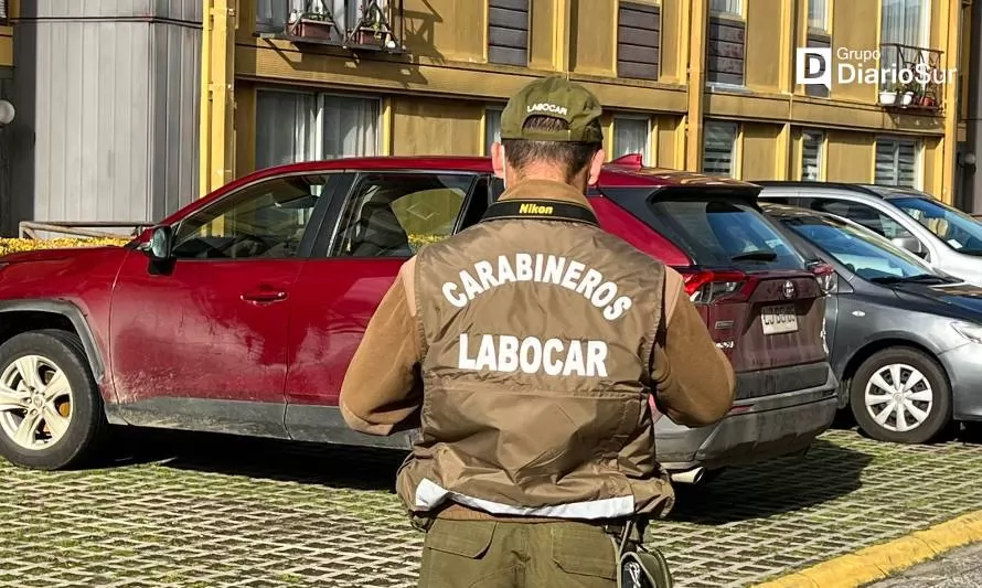 Valdivia: Carabineros detuvo a ocupante de vehículo con encargo por robo