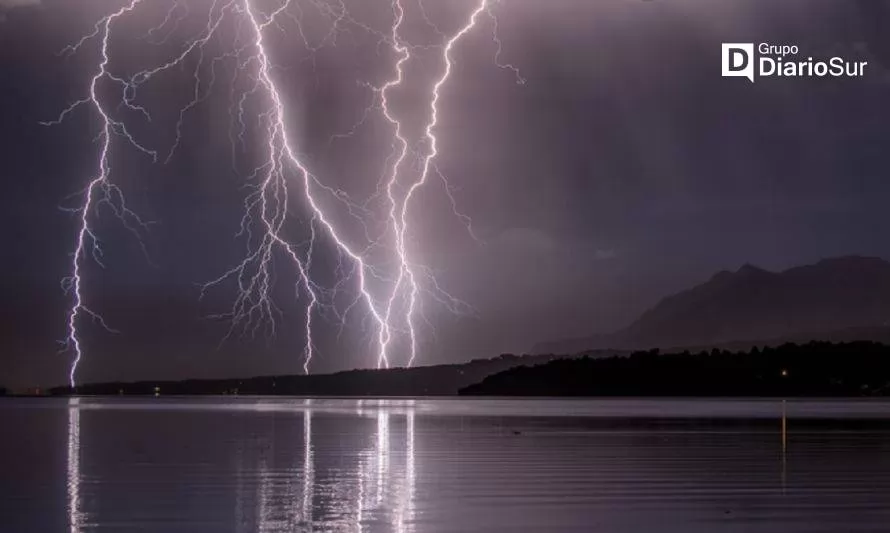 Alerta Temprana Preventiva por tormentas eléctricas en la precordillera de Los Ríos