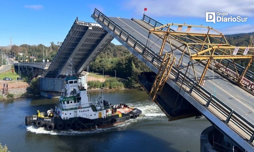 A fin de año estaría reparado en su totalidad el Puente Cau-Cau