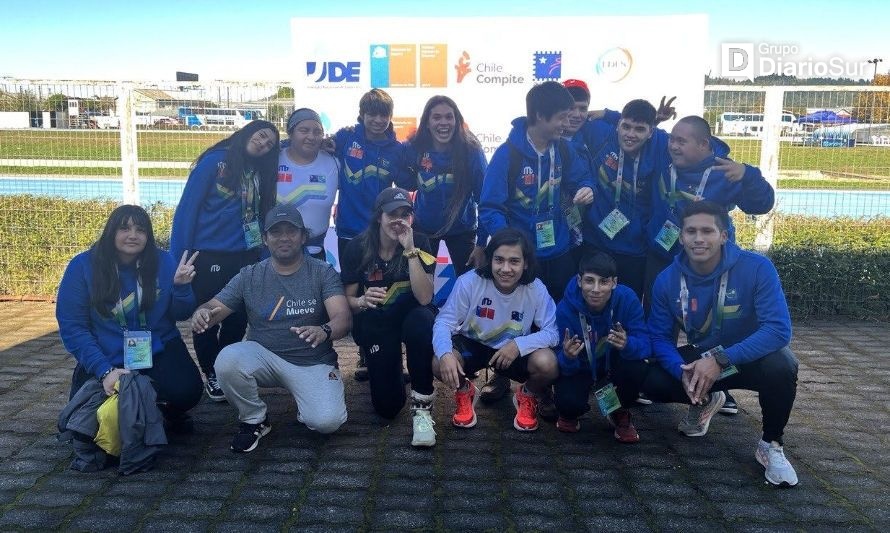 Deportistas de Los Ríos finalizaron su participación en los Juegos Binacionales Para Araucanía