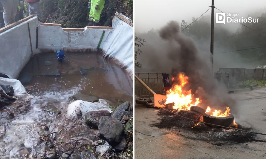 Vecinos de La Aguada continúan con sus manifestaciones