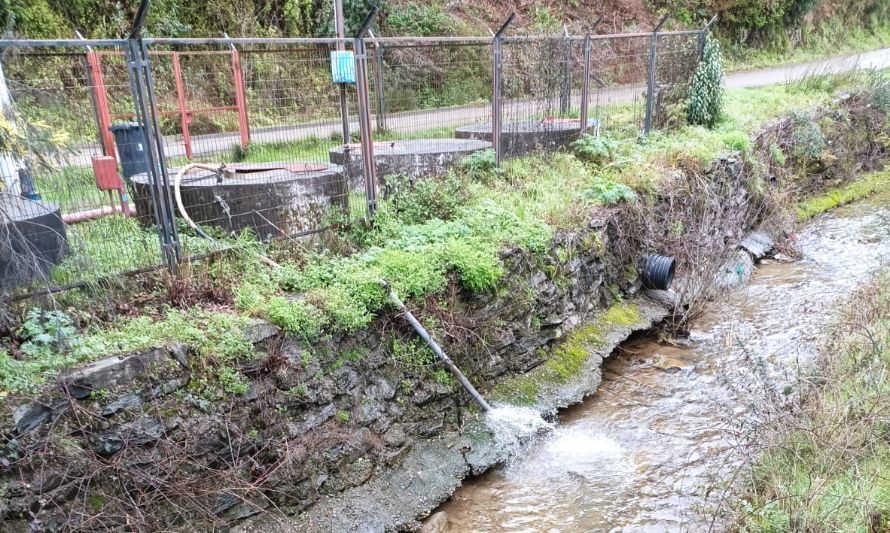 Senadora Gatica y concejal de Corral exigen recursos para mejorar planta de tratamiento La Aguada