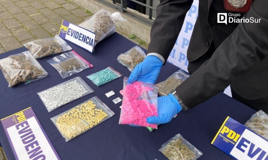 PDI desarticula organización criminal dedicada al narcotráfico en Valdivia