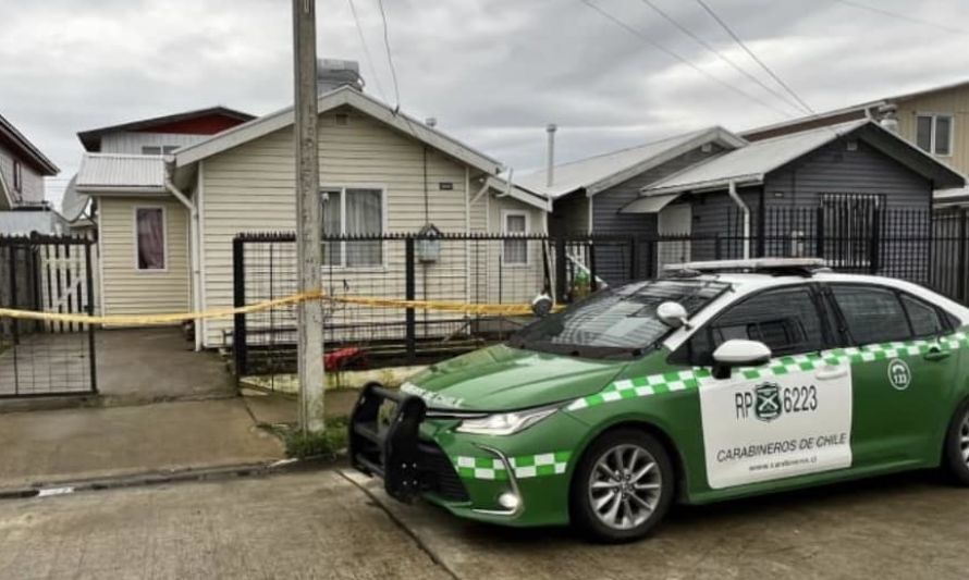 Hombre se entregó a Carabineros tras dar muerte a su pareja en Puerto Montt