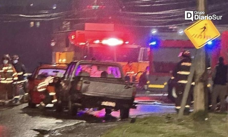 Esquina de Circunvalación con Blest Gana fue escenario de un nuevo accidente vehicular