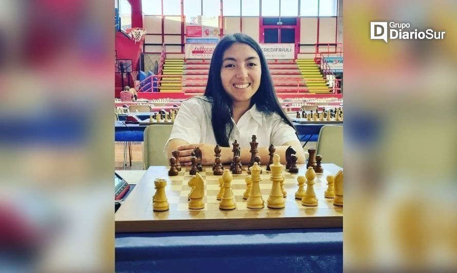 Javiera Gómez jugó el Torneo Internacional de Ajedrez de Spilimbergo 