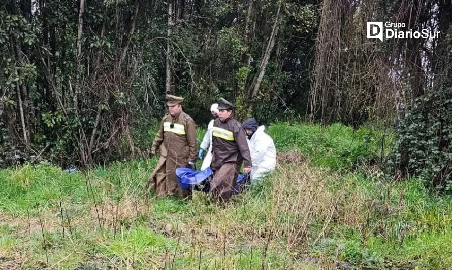 Esperan confirmación de la identidad de cuerpo hallado en Panguipulli