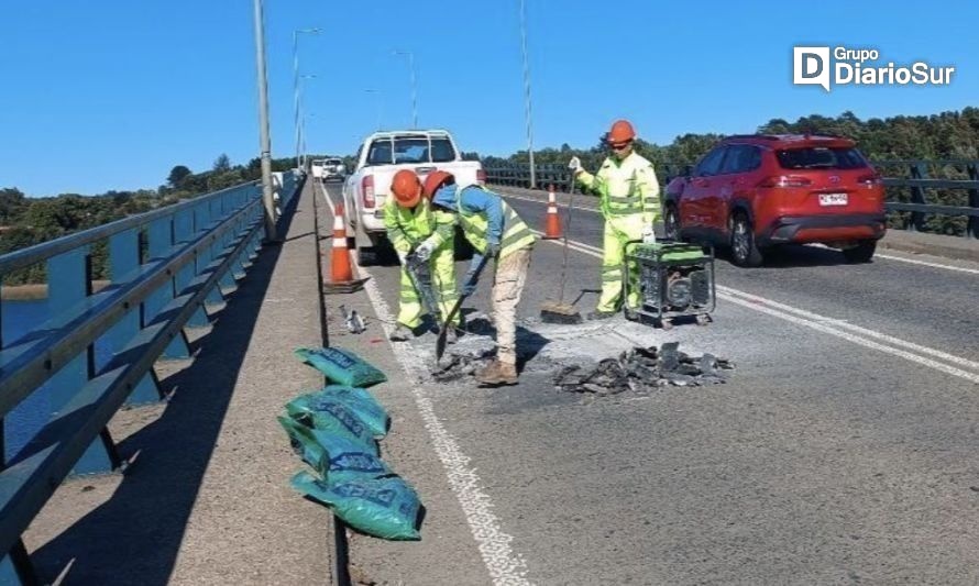 MOP inicia conservación de Ruta Valdivia-Niebla