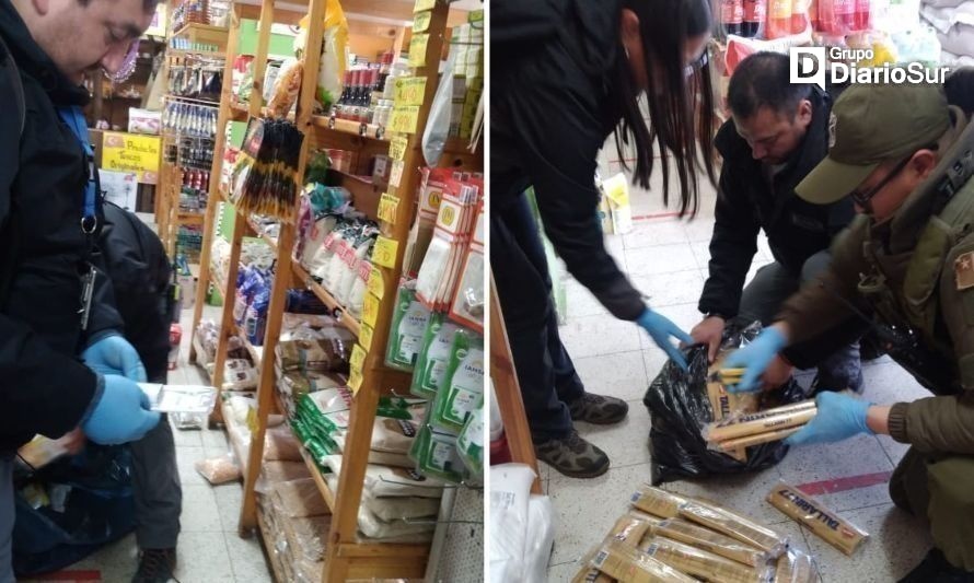 Decomisan más de 600 kilos de alimentos vencidos en conocido supermercado de Río Bueno