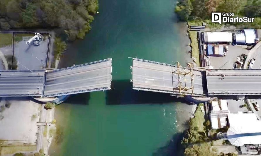 Anuncian cortes de tránsito en puente Cau Cau