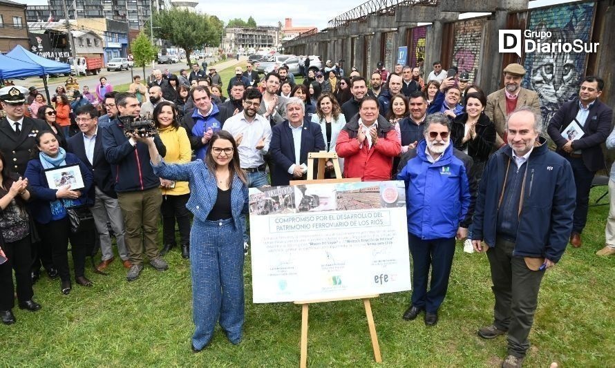 Ya hay terreno para el futuro Museo del Vapor y Mercado Estación en Valdivia