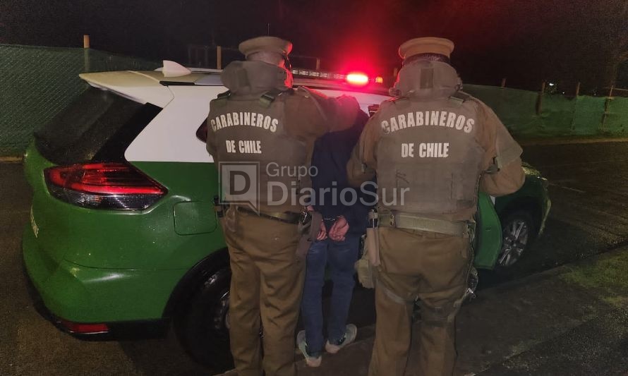 Cae traficante en Lago Ranco: Carabineros incauta más de $20 millones en drogas