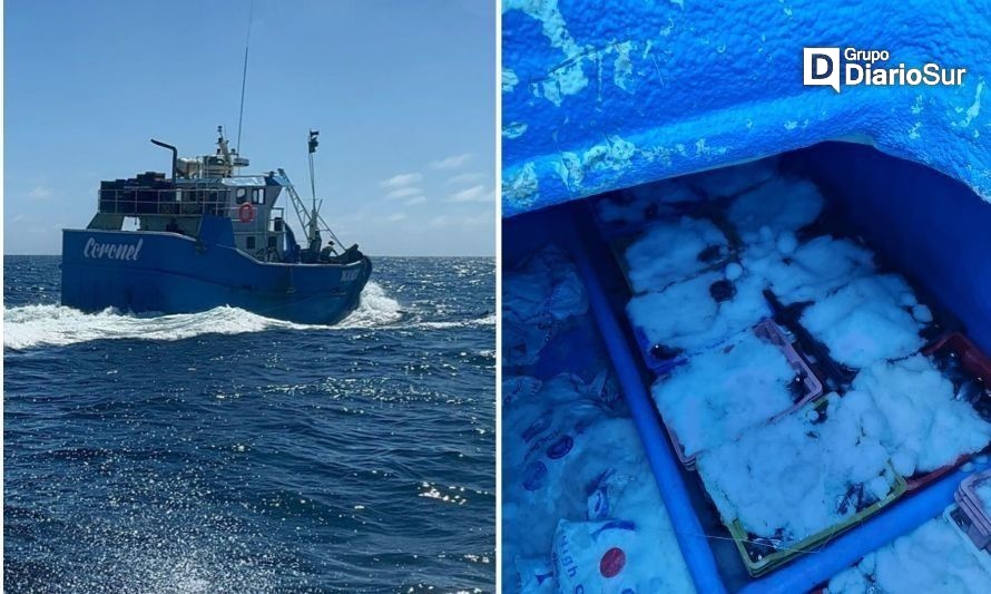 Gobernación Marítima de Valdivia fiscaliza embarcaciones por pesca ilegal