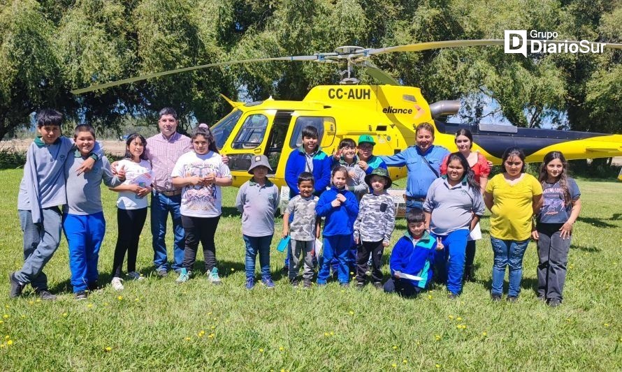 Alumnos de escuela rural de Río Bueno cumplieron sus sueños en Valdivia