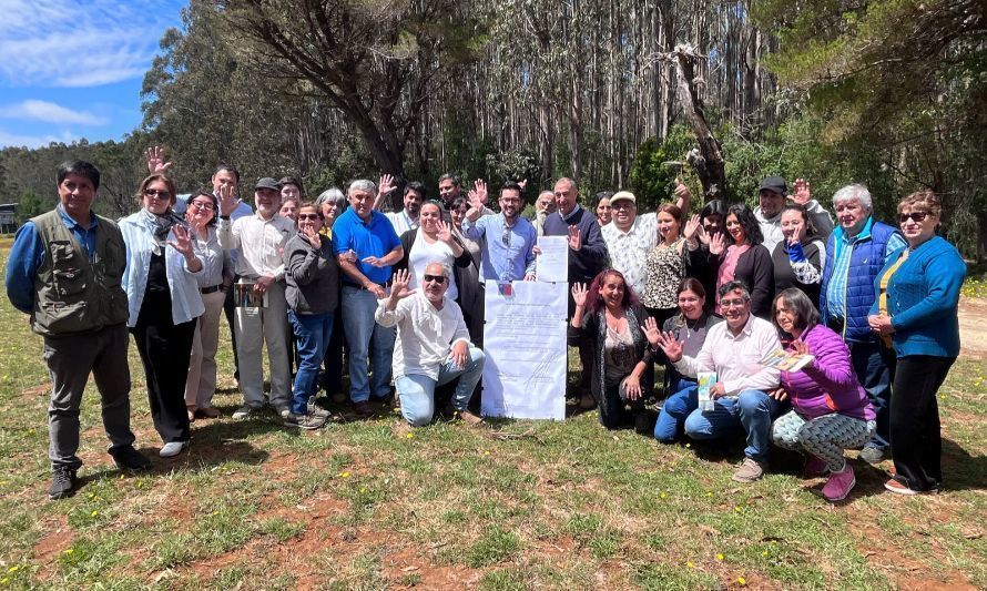 Bienes Nacionales cedió terreno para instalar Leñería Popular Sustentable en Corral