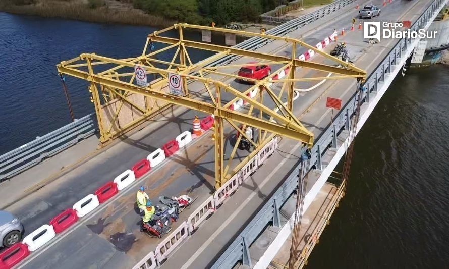 MOP cambiará sello en uno de los tableros del puente Cau Cau 