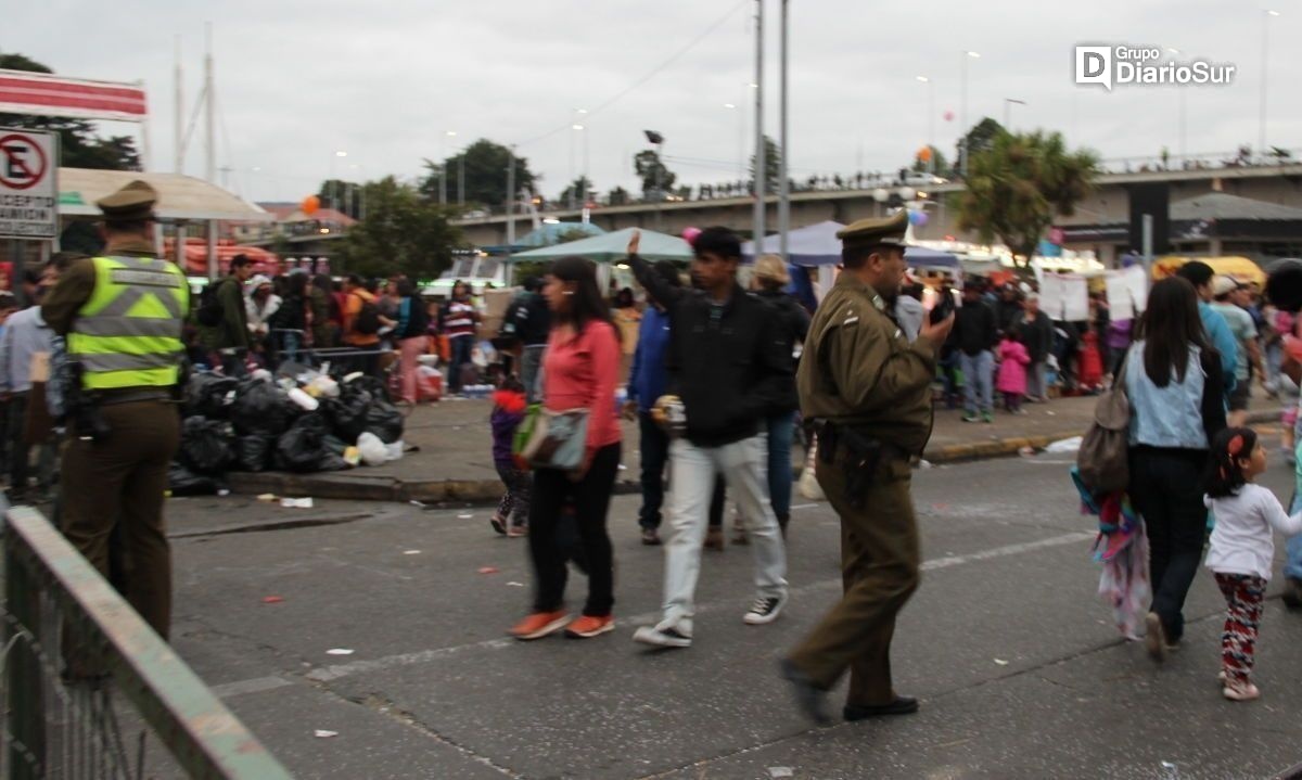 Carabineros implementa amplio plan de seguridad para la Noche Valdiviana