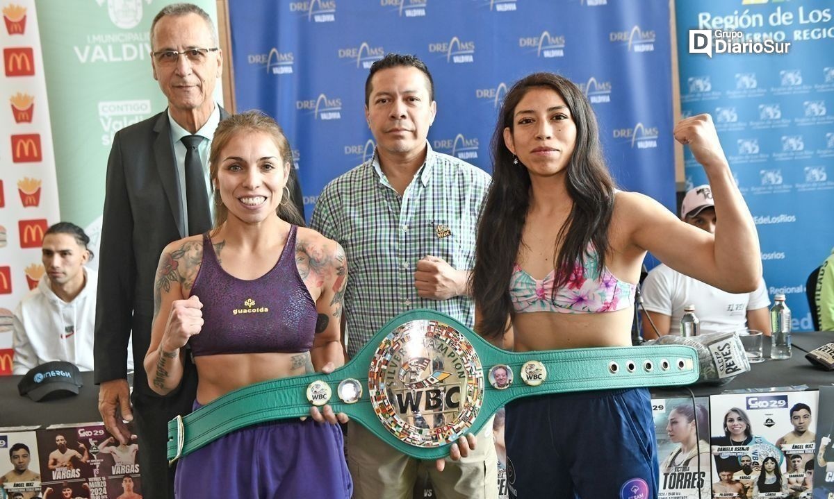 Esta noche "La Leona" Asenjo defiende su título en el Coliseo de Valdivia