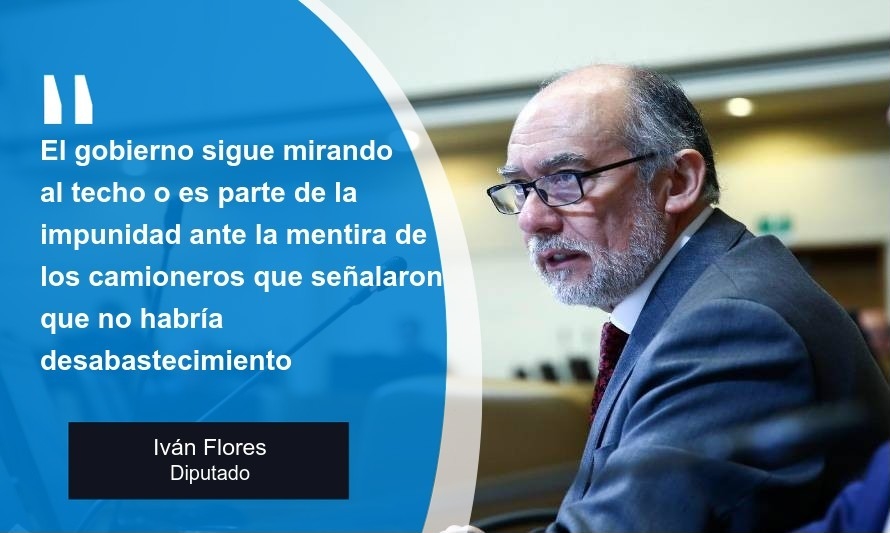 Diputado alzó la voz por desabastecimiento en el sur producto del paro de camioneros
