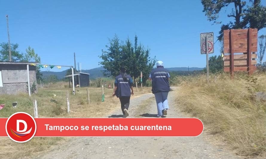 Los Lagos: 80 personas fueron desalojadas en camping clandestino