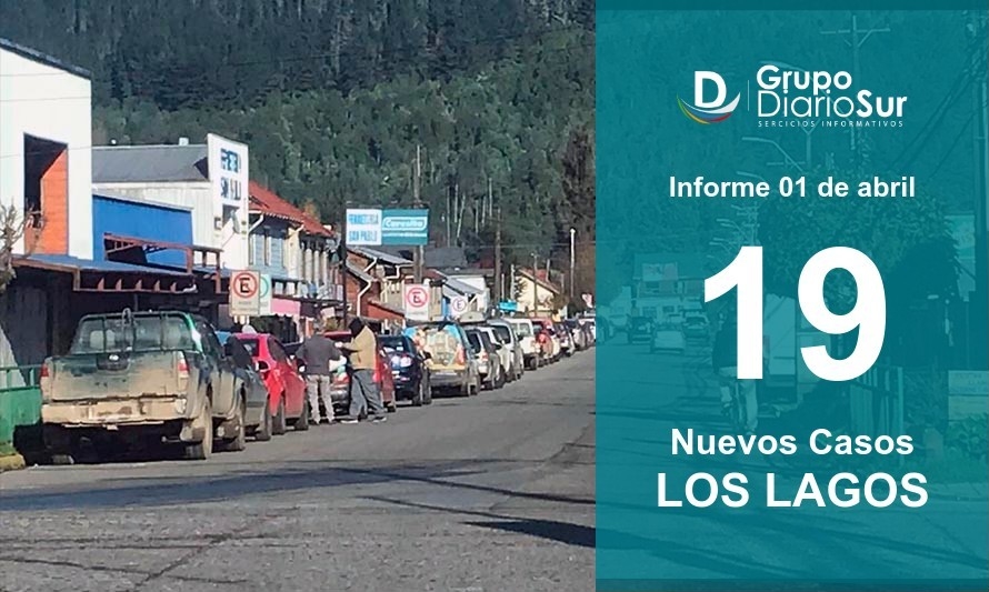 Los Lagos llegó hoy a 90 casos activos